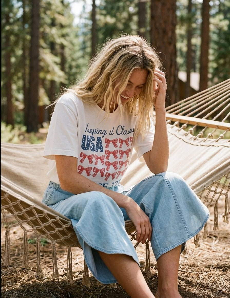 Keeping It Classy Since 1776 Graphic Tee - Westly
