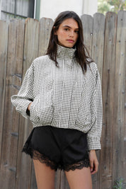 Keswick Gingham Bomber Jacket - Westly