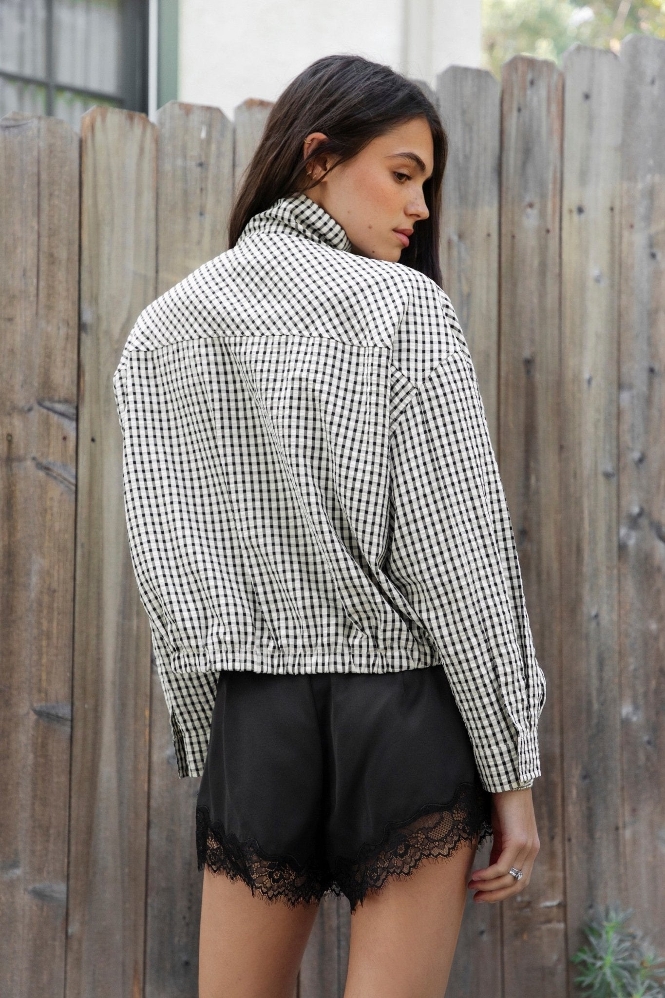 Keswick Gingham Bomber Jacket - Westly