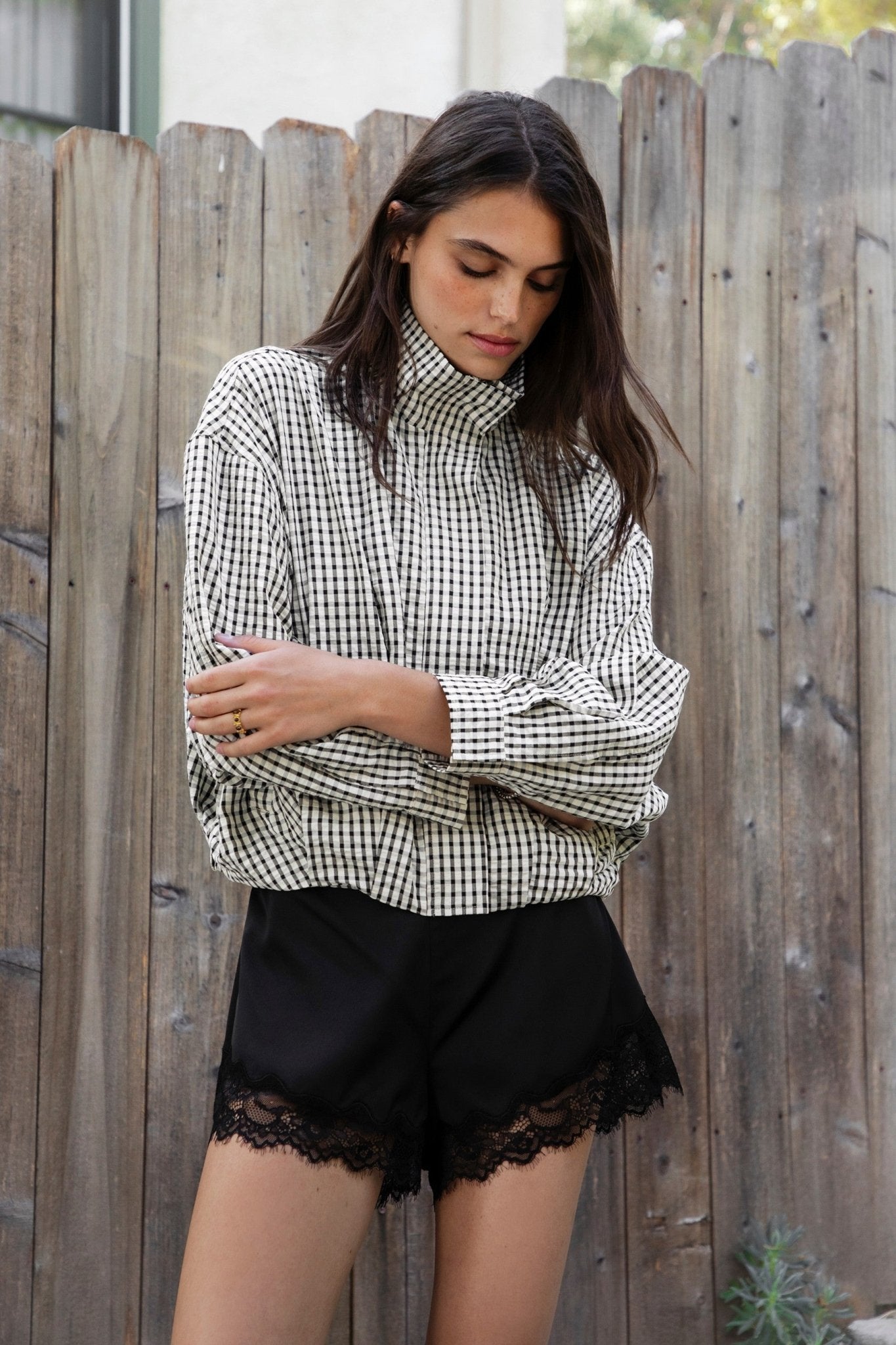 Keswick Gingham Bomber Jacket - Westly