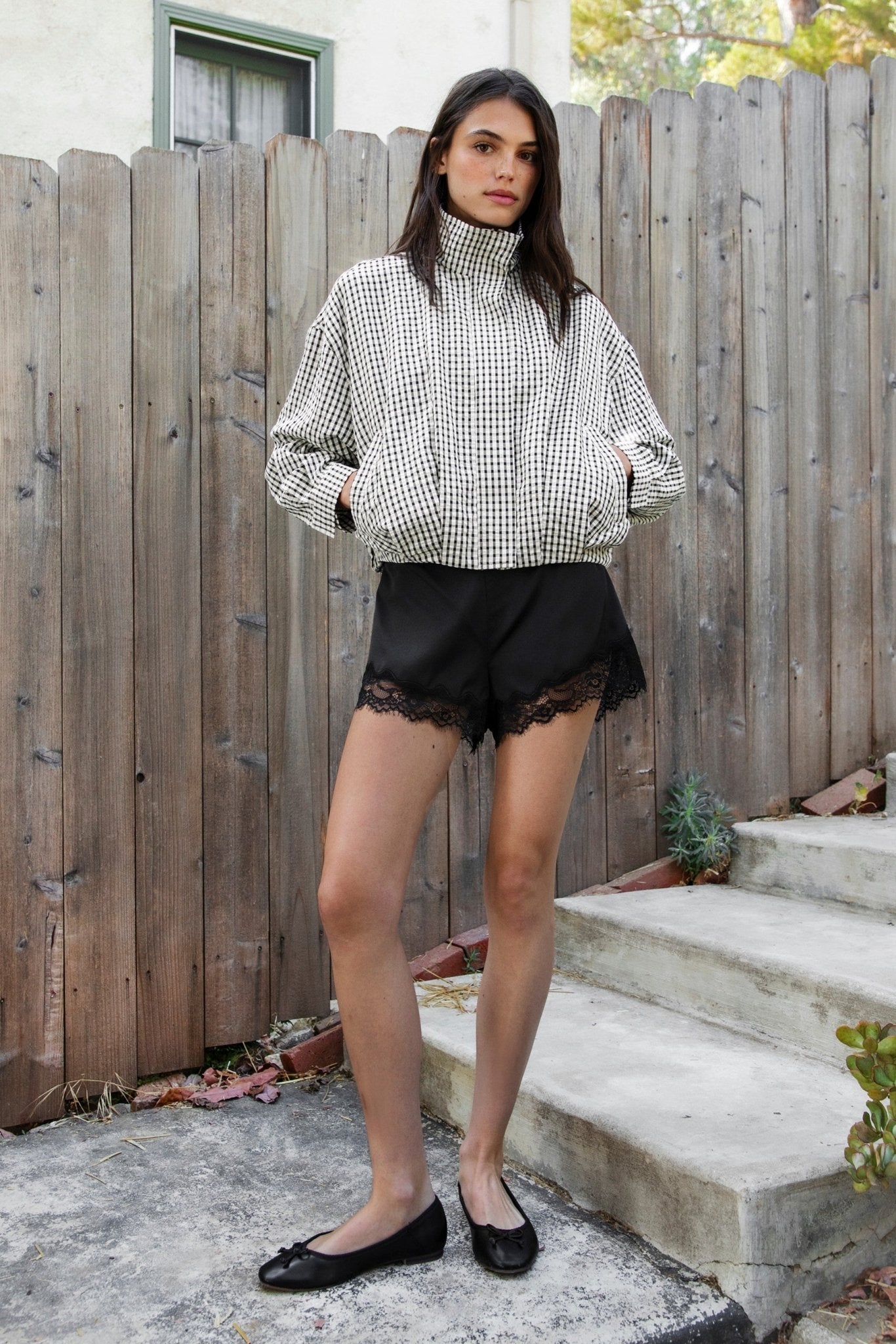 Keswick Gingham Bomber Jacket - Westly