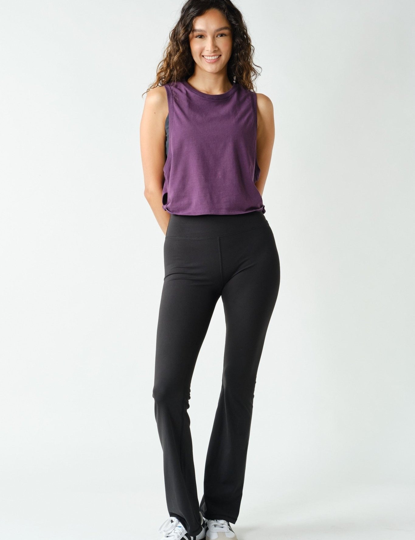 Kick Back Side-Knot Pima Cotton Tank - Westly