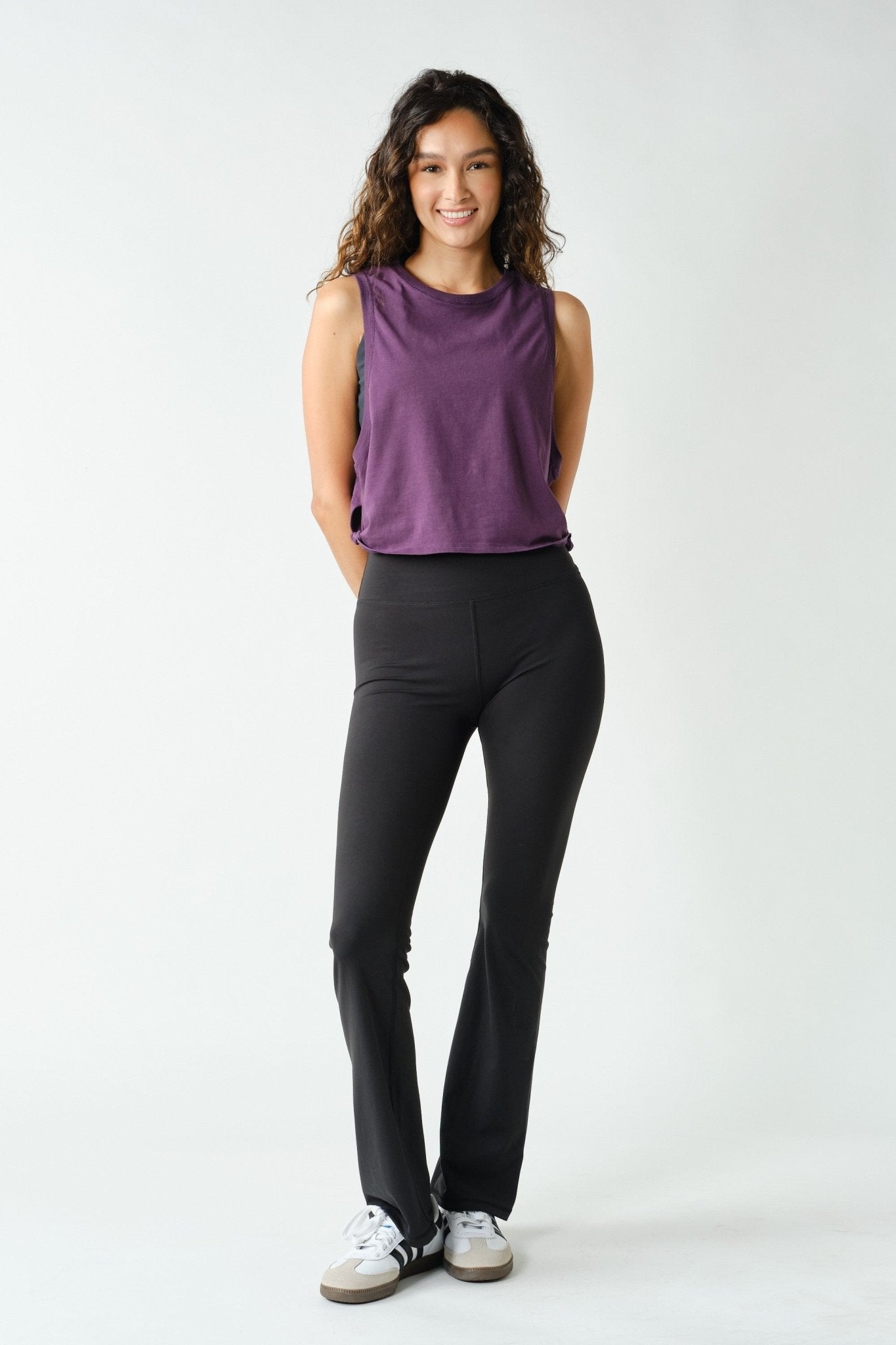Kick Back Side-Knot Pima Cotton Tank - Westly
