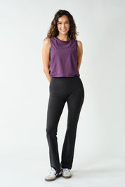 Kick Back Side-Knot Pima Cotton Tank - Westly