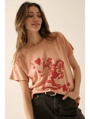 King of Hearts Vintage - Wash Graphic Tee - Westly