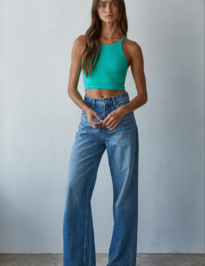 Knock Out Brami Halter Top - Westly