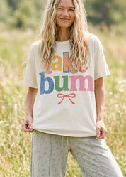 Lake Bum Oversized Graphic Tee - Westly