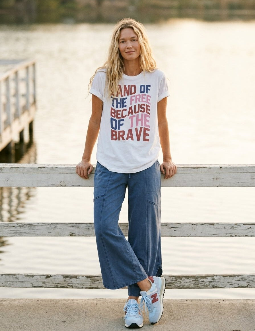 Land Of The Free Graphic Tee - Westly