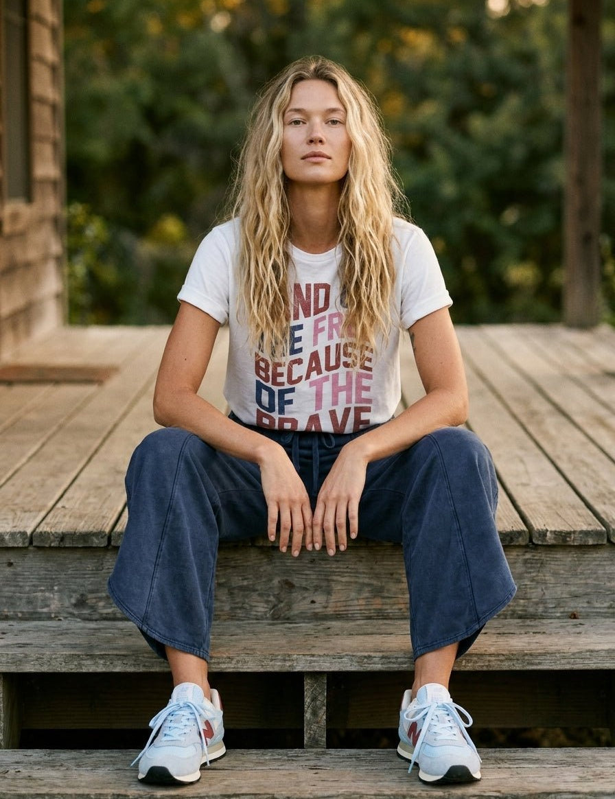 Land Of The Free Graphic Tee - Westly