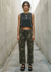 Landon Camouflage Pants with Belt - Westly