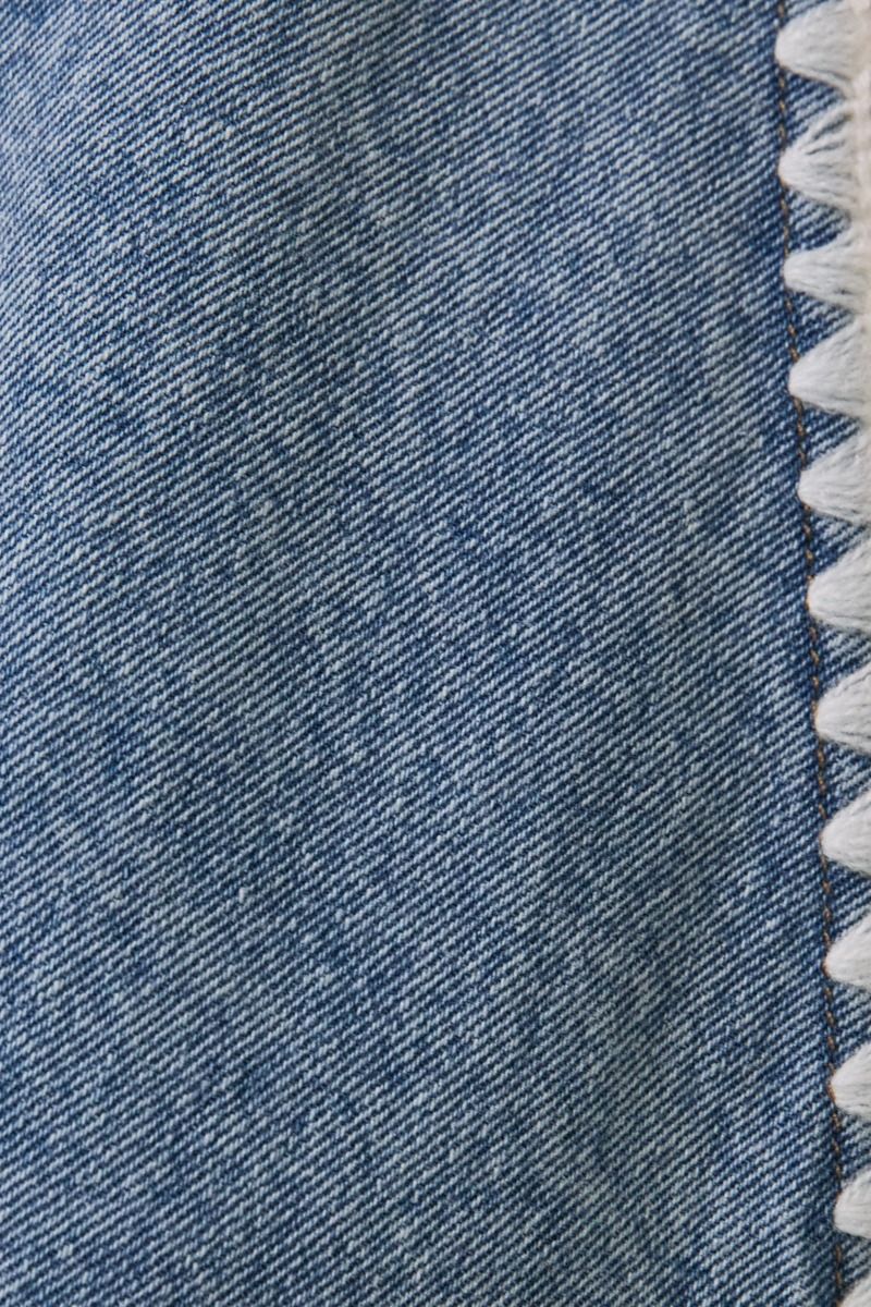 Lany Stitch Detail Denim Romper - Westly