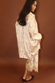 Laredo Cowboy Boot Print Shirt - Ecru