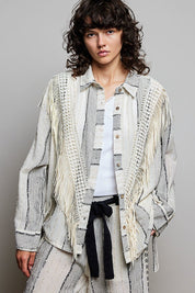 Laredo Fringe Shirt Jacket - Westly