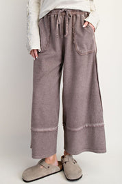 Laurel Mineral Washed Palazzo Pants - Westly