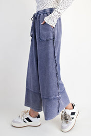 Laurel Mineral Washed Palazzo Pants - Westly