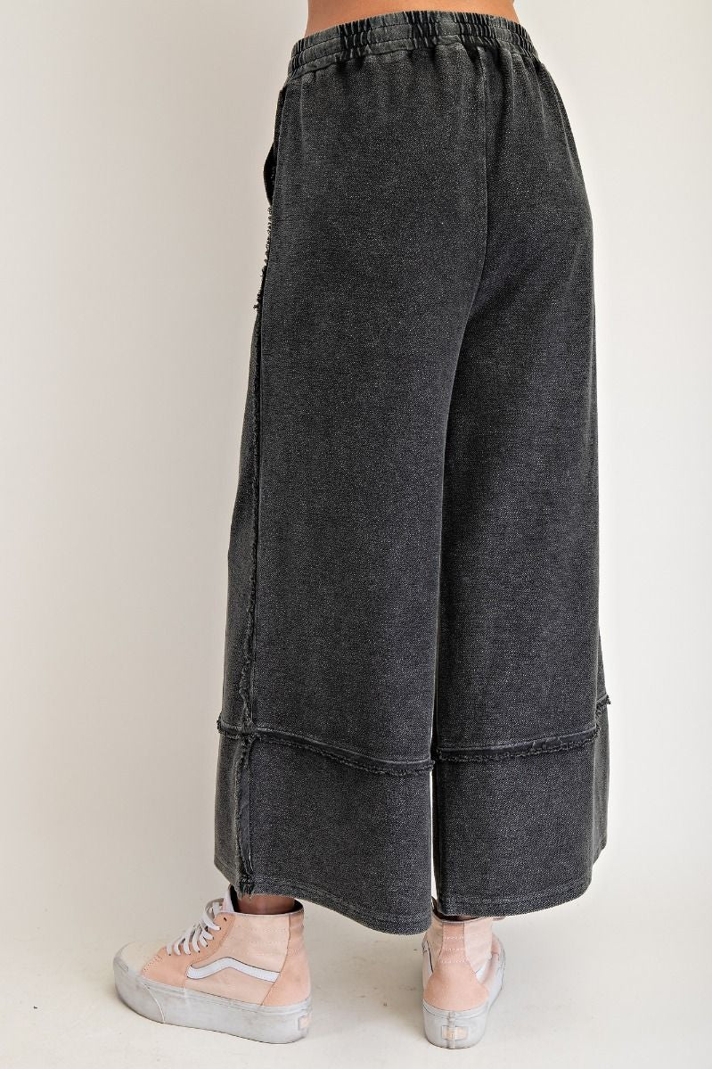 Laurel Mineral Washed Palazzo Pants - Westly