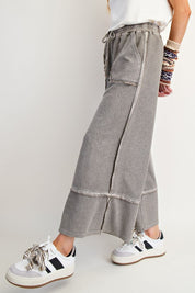 Laurel Mineral Washed Palazzo Pants - Westly