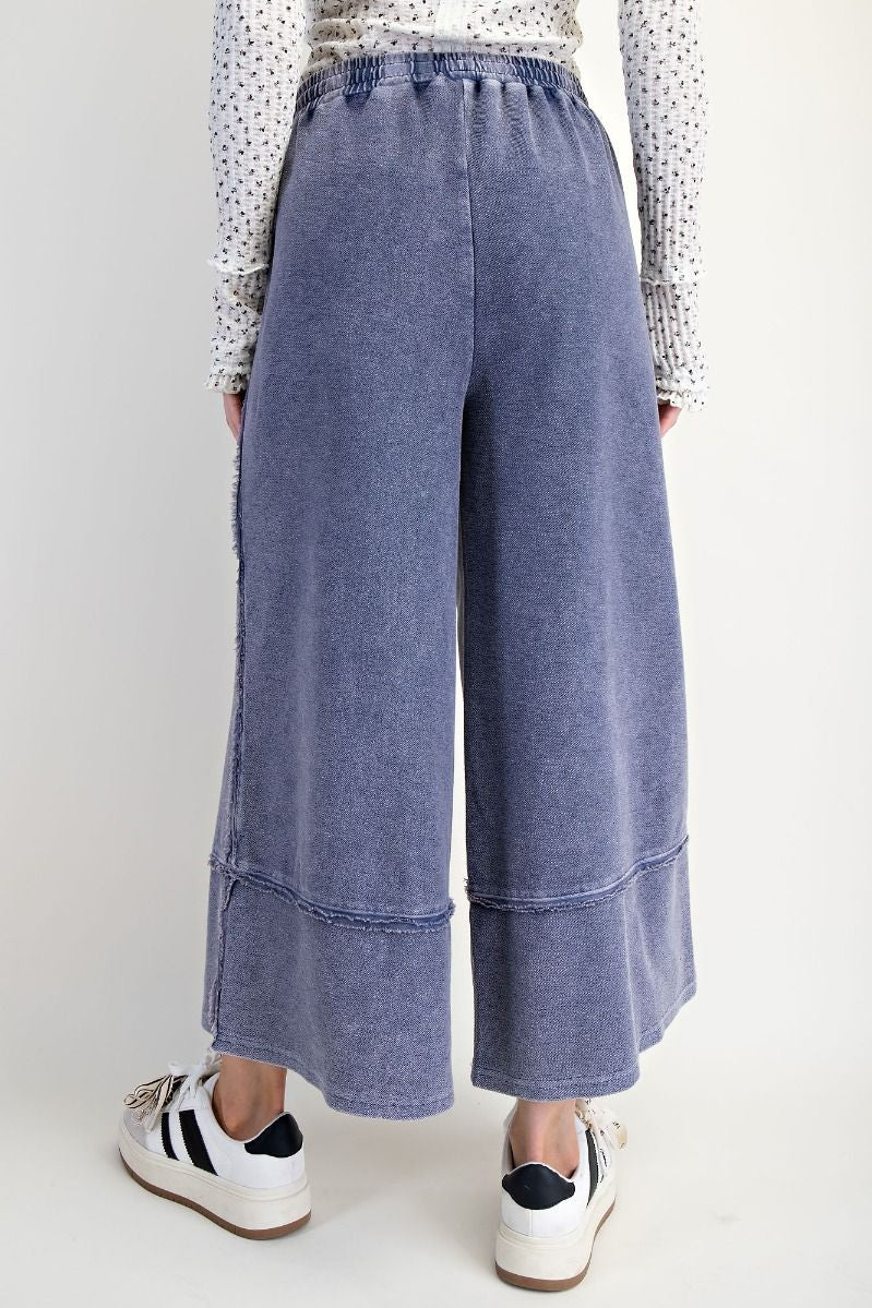 Laurel Mineral Washed Palazzo Pants - Westly