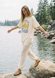 Le Soleil Oversized Graphic Tee - Westly