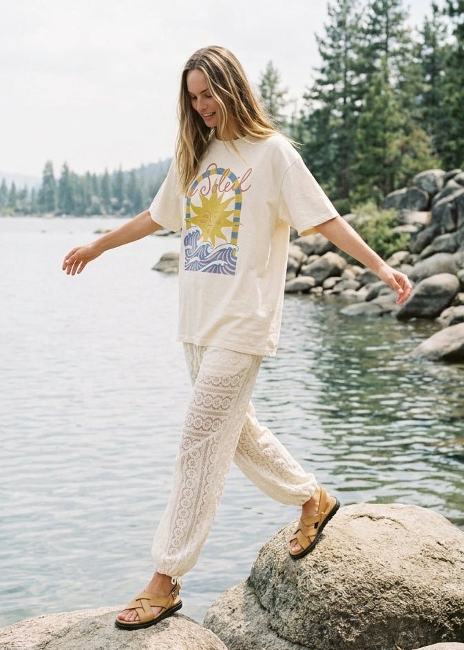Le Soleil Oversized Graphic Tee - Westly