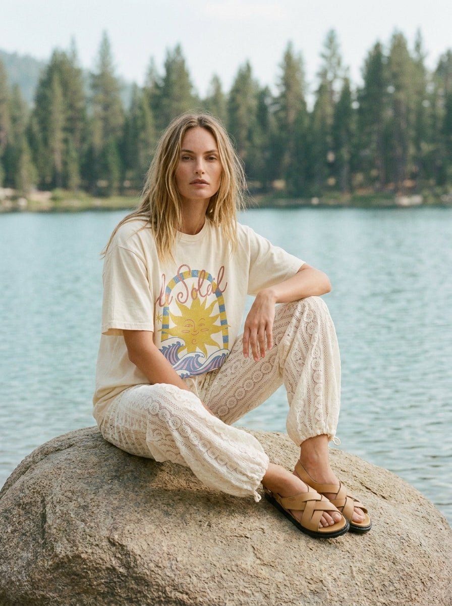 Le Soleil Oversized Graphic Tee - Westly