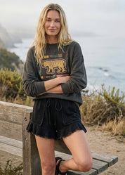 Le Tigre Oversized Graphic Sweatshirt - Westly