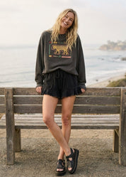 Le Tigre Oversized Graphic Sweatshirt - Westly