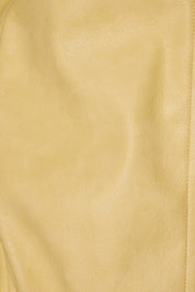 Lemonade Stand Oversized Faux Leather Jacket - Westly
