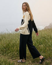 Lennon Contrast Floral Sweater - Westly