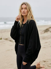 Lennox Batwing Open Front Cardigan - Westly