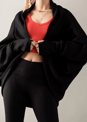Lennox Batwing Open Front Cardigan - Westly