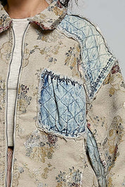 Leonora Jacquard Patchwork Jacket - Westly