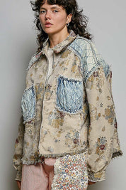Leonora Jacquard Patchwork Jacket - Westly