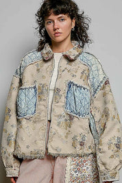 Leonora Jacquard Patchwork Jacket - Westly
