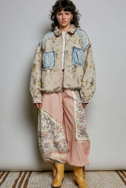 Leonora Jacquard Patchwork Jacket - Westly