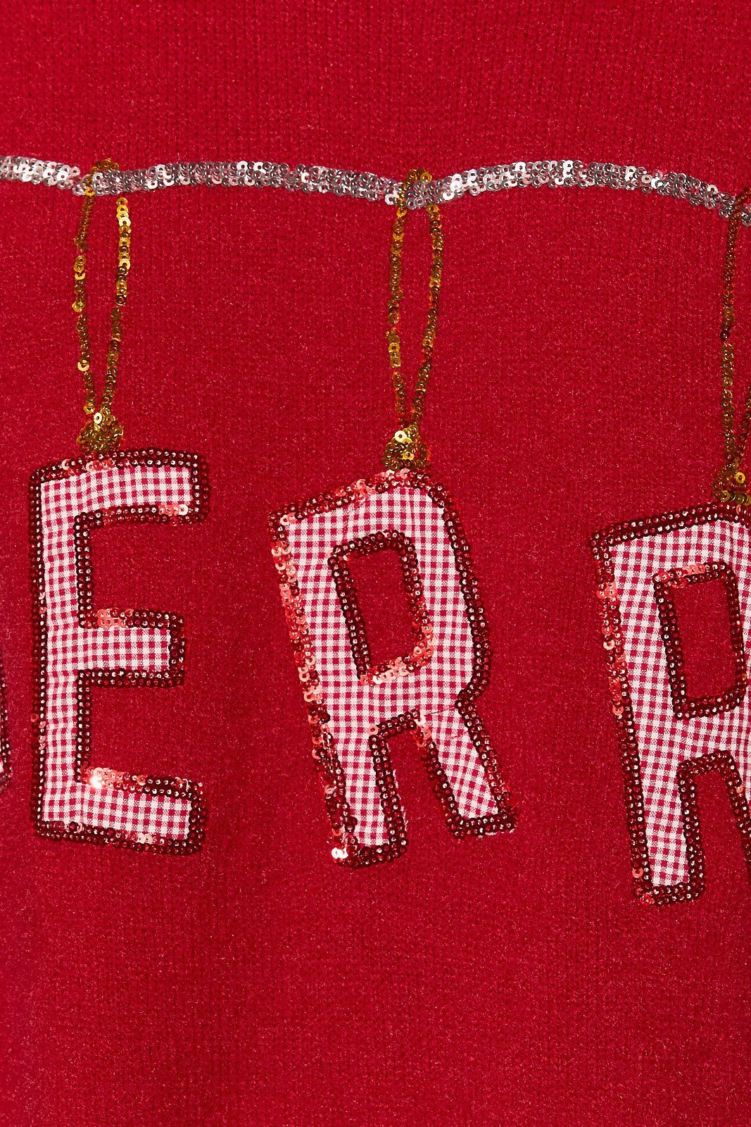 Letters to Home Embroidered Knit Sweater - Westly