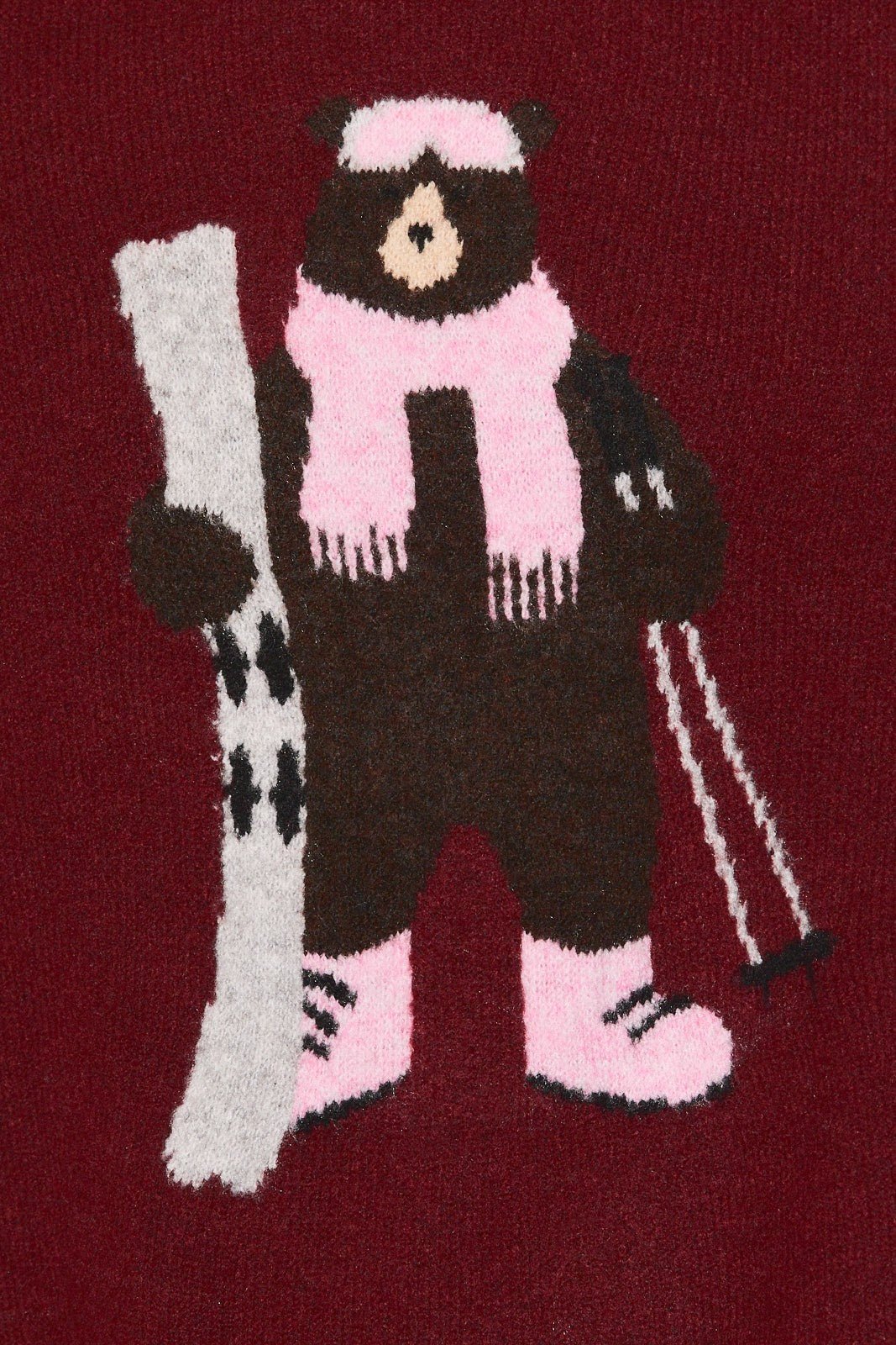 Lift Ticket Ski Bear Knit Sweater - Westly