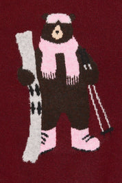 Lift Ticket Ski Bear Knit Sweater - Westly