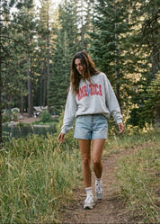 Lightning Bolt America Graphic Sweatshirt - Westly