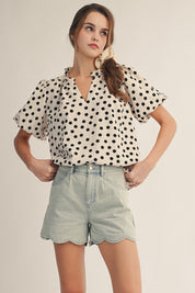 Lila High Rise Soft Wash Denim Shorts - Westly