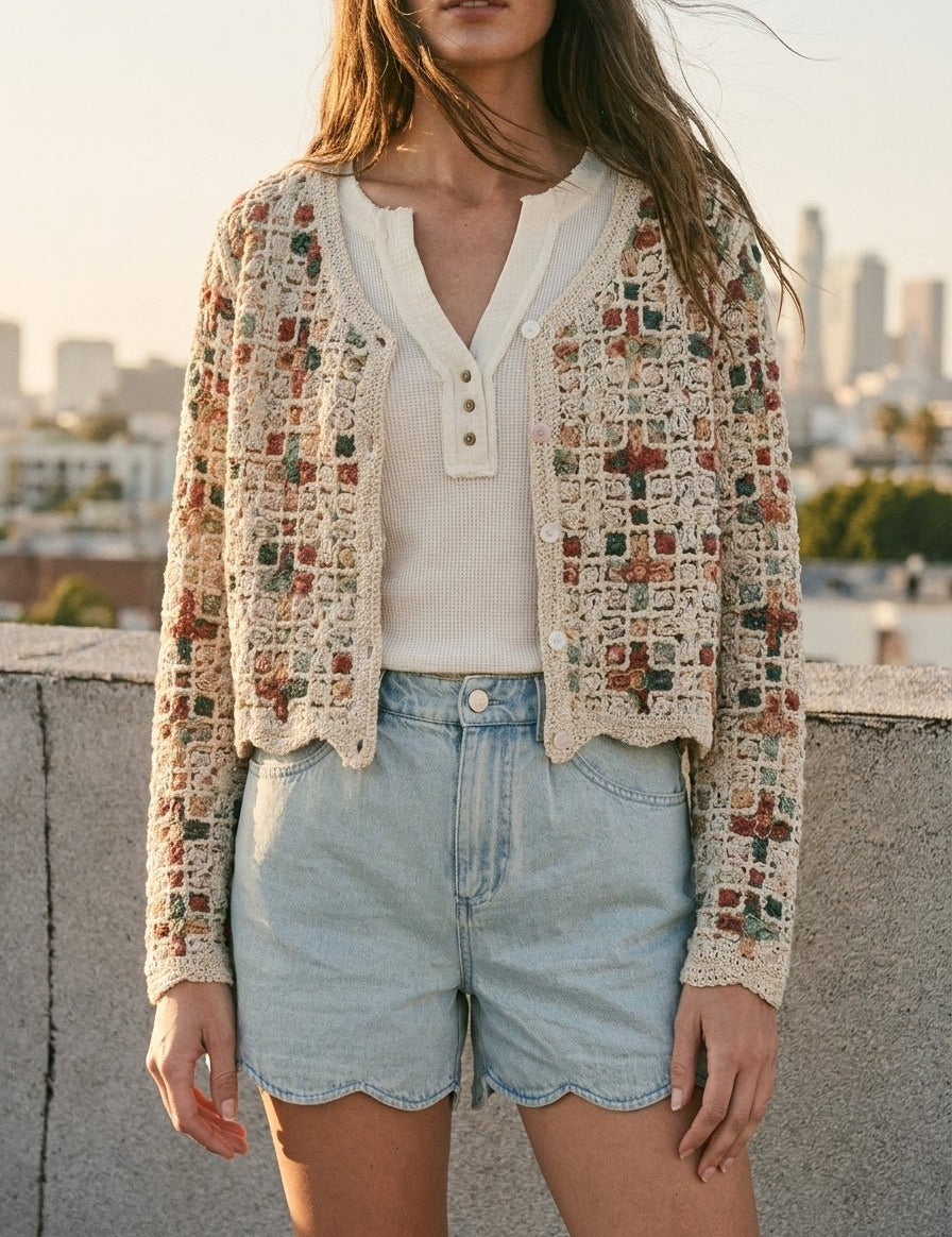 Lila High Rise Soft Wash Denim Shorts - Westly