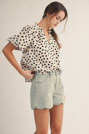 Lila High Rise Soft Wash Denim Shorts - Westly