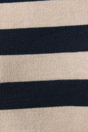 Line of Sight Striped Boat Neck Sweater - Westly