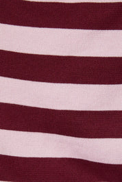 Line of Sight Striped Boat Neck Sweater - Westly