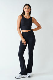 Lithe Scoop Neck Active Tank in Black, photo 1