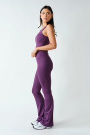 Lithe Scoop Neck Active Tank in Purple Iris, photo 3