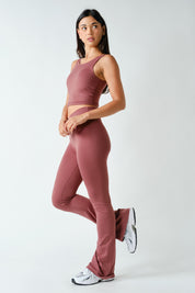 Lithe Scoop Neck Active Tank in Rosewood, photo 2