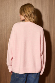 Little Traditions Christmas Tree Pocket Sweater in Light Pink — product photo 04