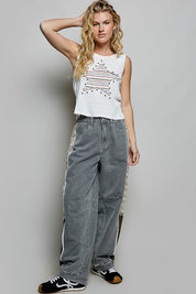 Lone Star Slim-Fit Ribbed Tank - Westly