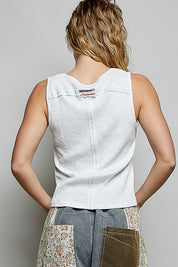 Lone Star Slim-Fit Ribbed Tank - Westly